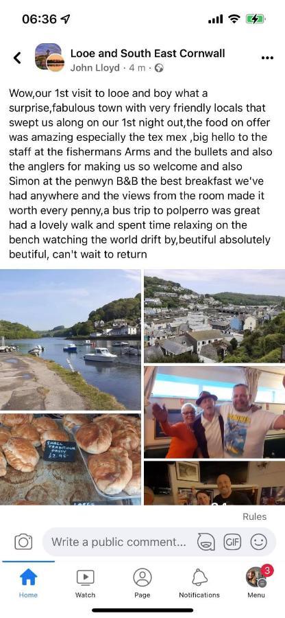 Penwyn Bed And Breakfast Looe Exteriér fotografie